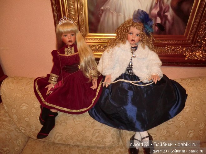 Мой цветник Красоток или моя небольшая коллекция кукол от Донны Руберт (фото 10)