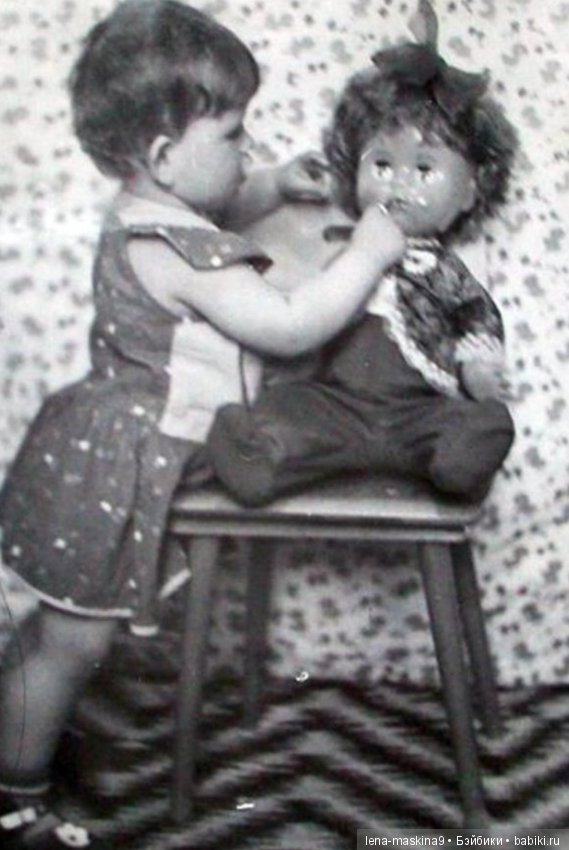 Такие душевные- милые фото..Дети, куклы, игрушки прошлых лет (фото 4)