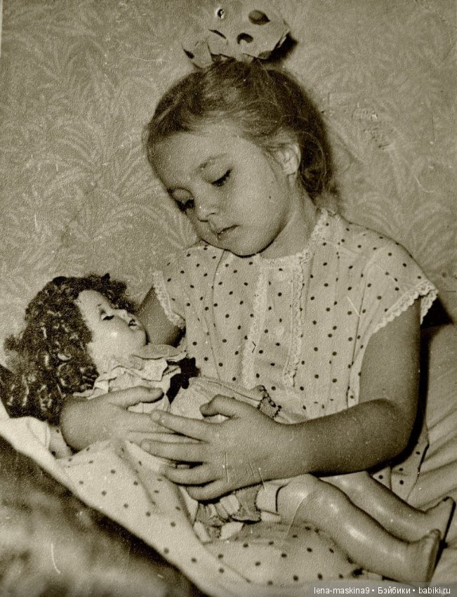 Такие душевные- милые фото..Дети, куклы, игрушки прошлых лет