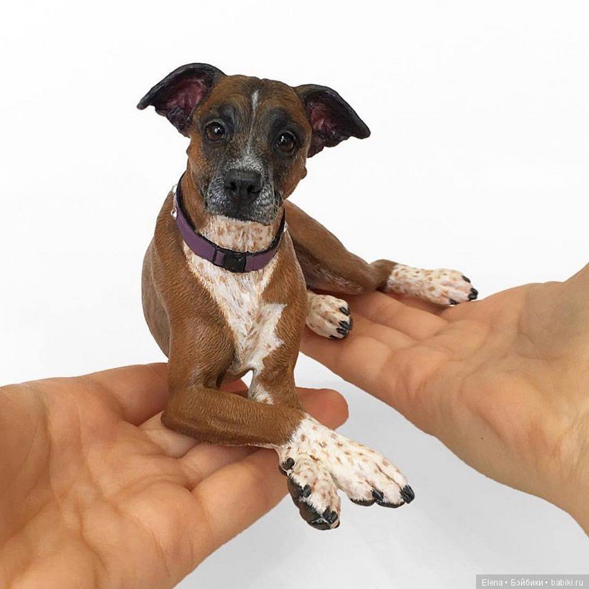 Портретные фигурки собак и кошек Helen Violet