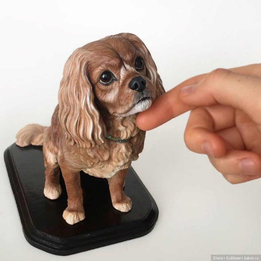 Портретные фигурки собак и кошек Helen Violet