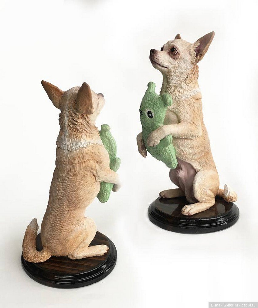 Портретные фигурки собак и кошек Helen Violet