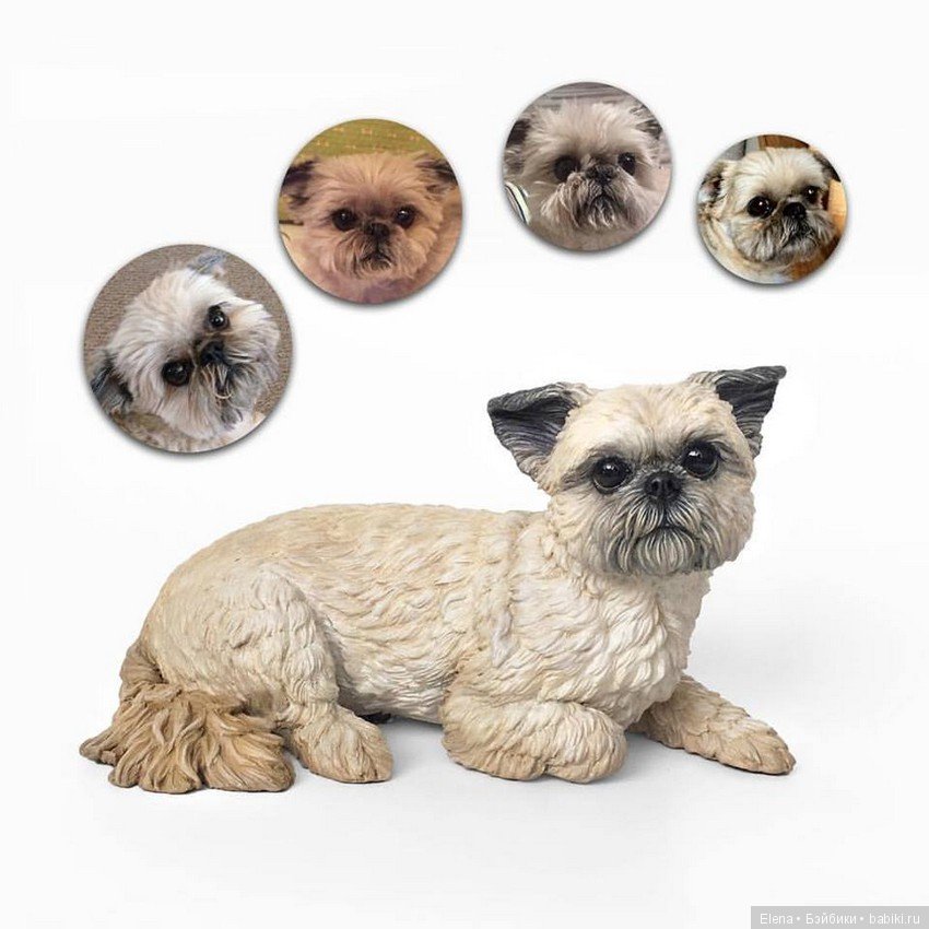 Портретные фигурки собак и кошек Helen Violet