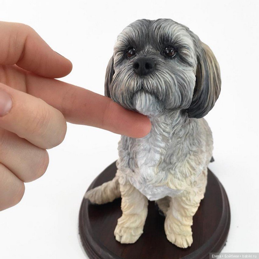 Портретные фигурки собак и кошек Helen Violet