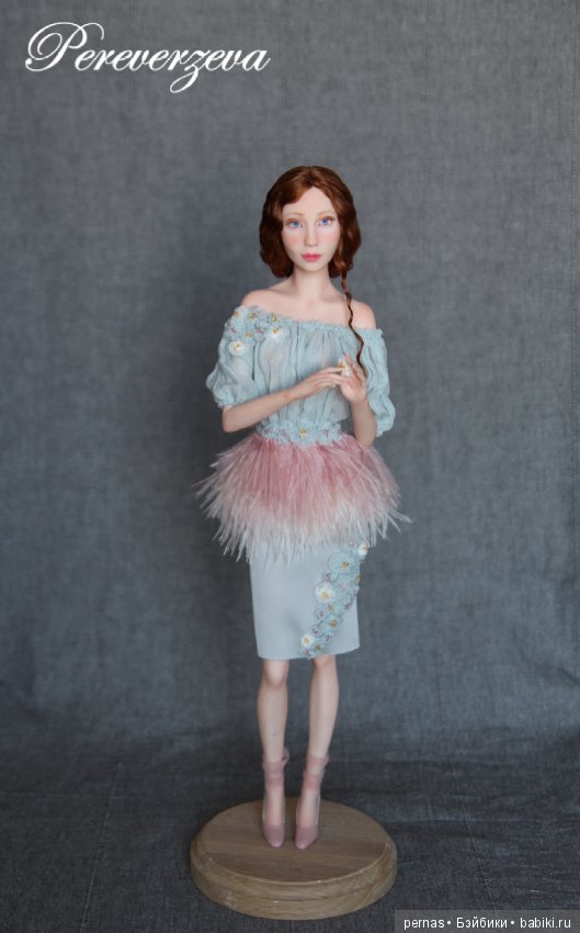 Авторская кукла Глория — Лепка авторских кукол: полимерная глина (фото 6)