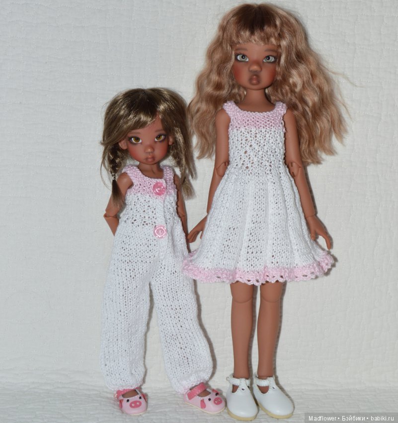 Летнее белое. Часть 2 — Одежда и обувь для кукол BJD (БЖД): 1/3 (фото 5)