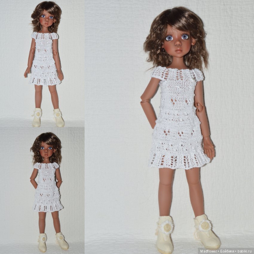 Летнее белое. Часть 2 — Одежда и обувь для кукол BJD (БЖД): 1/3 (фото 3)