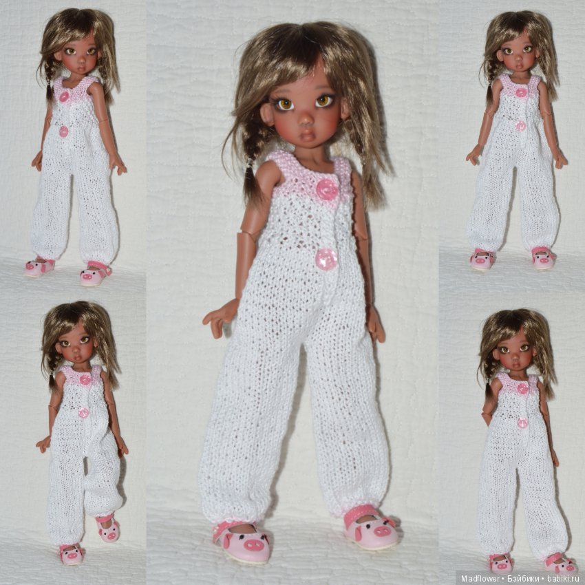 Летнее белое. Часть 2 — Одежда и обувь для кукол BJD (БЖД): 1/3 (фото 9)
