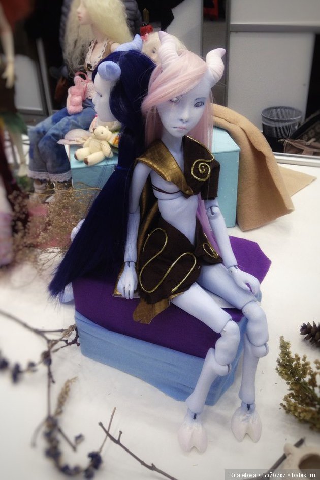 Дренеечки — Авторские шарнирные куклы своими руками: лепка (фото 7)