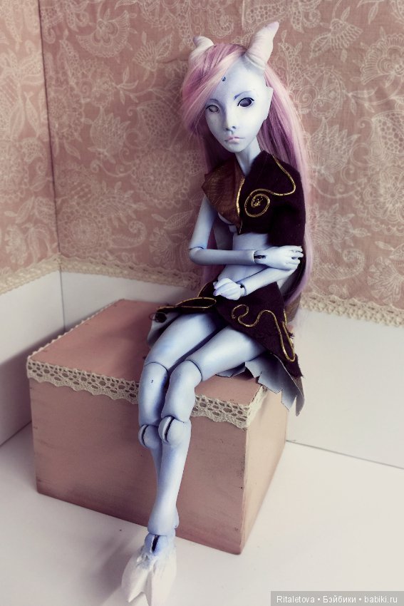 Дренеечки — Авторские шарнирные куклы своими руками: лепка (фото 6)