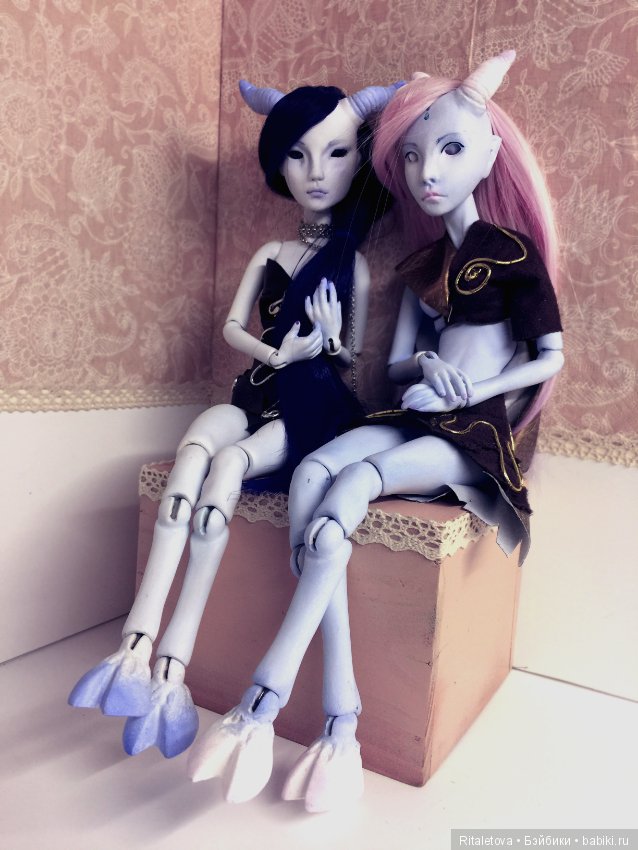 Дренеечки — Авторские шарнирные куклы своими руками: лепка (фото 5)