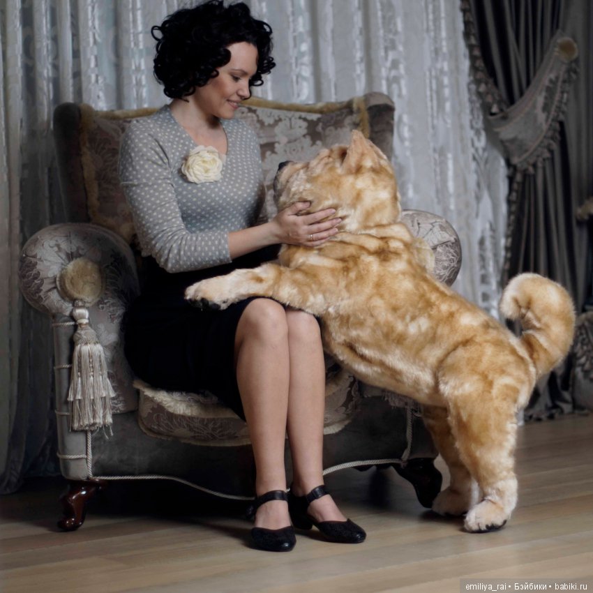 Собака в стиле нятюр Чау Чау Смуф