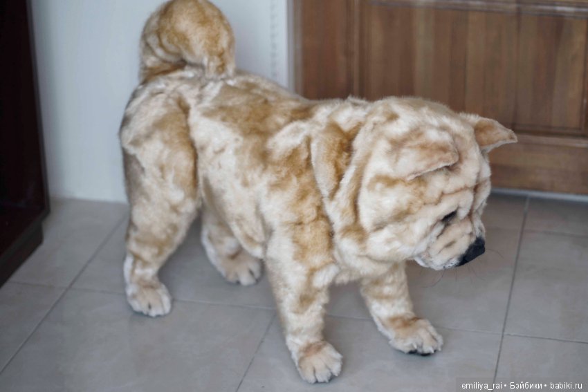 Собака в стиле нятюр Чау Чау Смуф (фото 2)