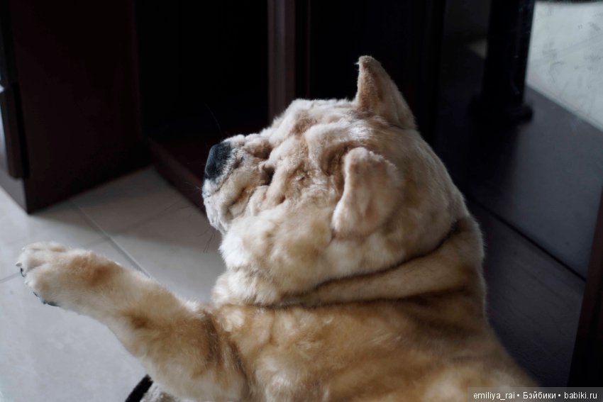 Собака в стиле нятюр Чау Чау Смуф (фото 6)