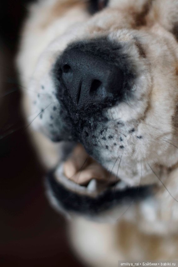 Собака в стиле нятюр Чау Чау Смуф