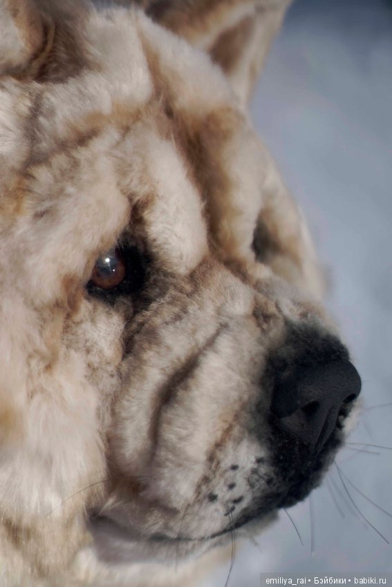 Собака в стиле нятюр Чау Чау Смуф