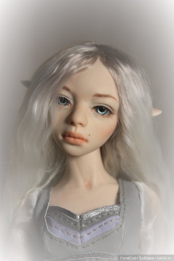 Эльфийская принцесса Аринэль. Фарфоровая красавица высотой 36 см (фото 6)