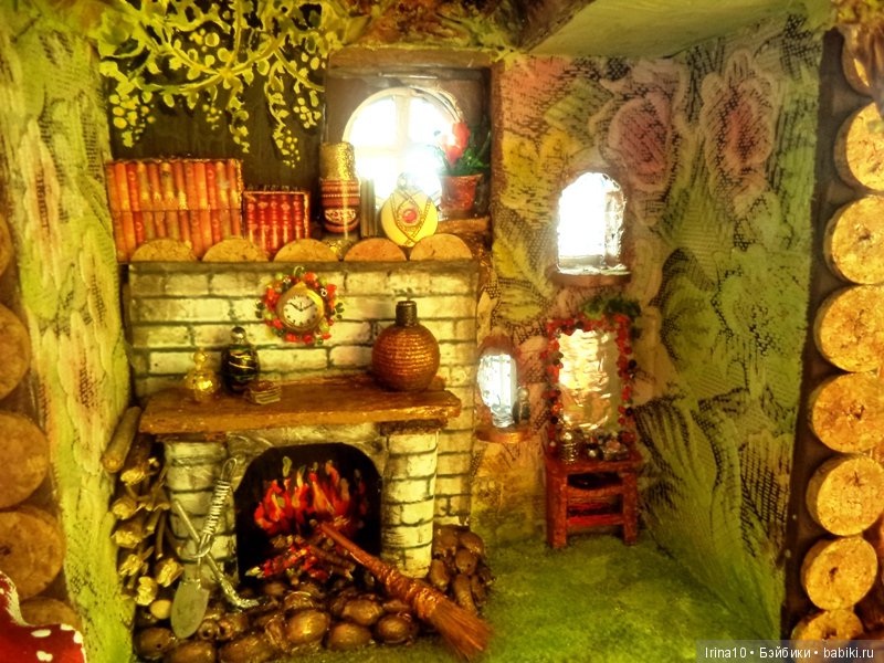 Я сделала домик для лесной феи