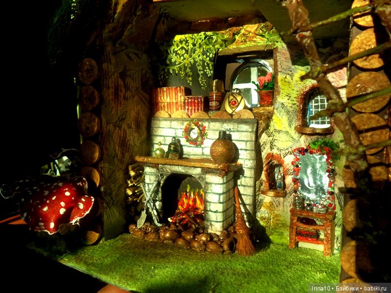 Я сделала домик для лесной феи (фото 10)