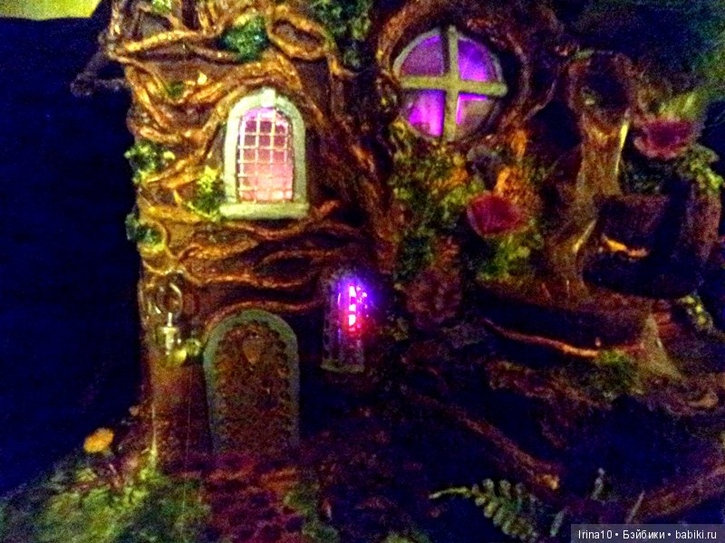 Я сделала домик для лесной феи