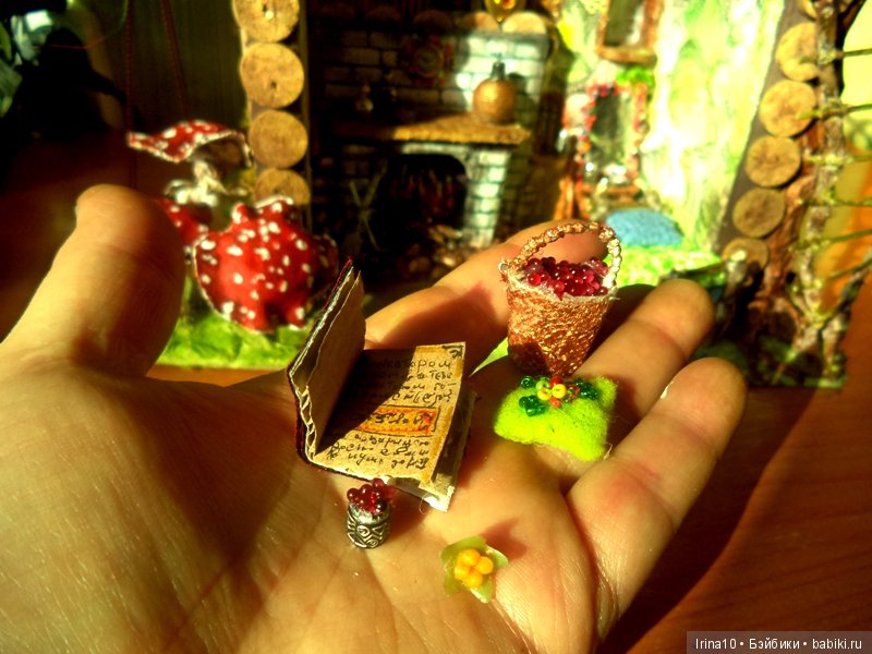 Я сделала домик для лесной феи