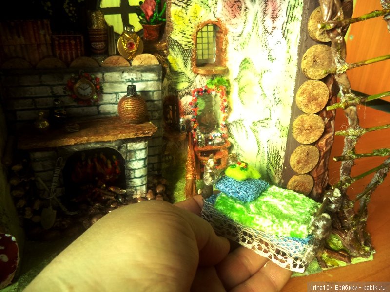 Я сделала домик для лесной феи