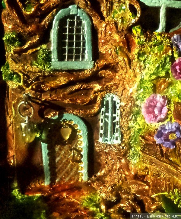 Я сделала домик для лесной феи