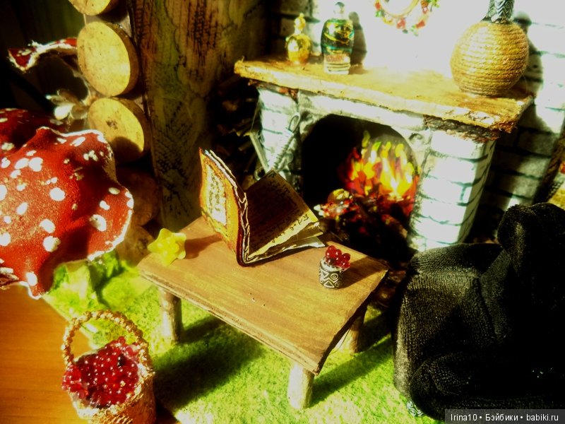 Я сделала домик для лесной феи