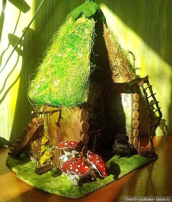 Я сделала домик для лесной феи (фото 6)