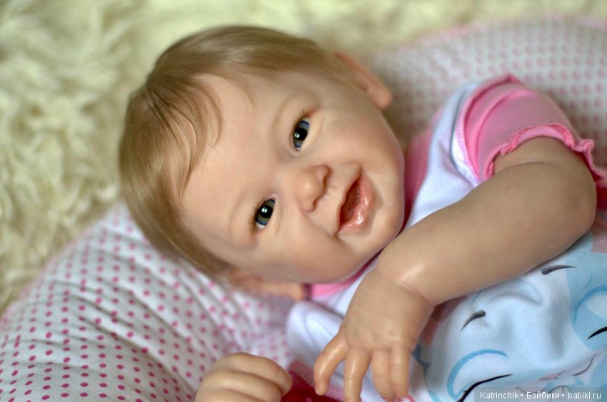 Малышка Каролина из молда Феникс (Phoenix). Работа Екатерины Усенко (фото 6)