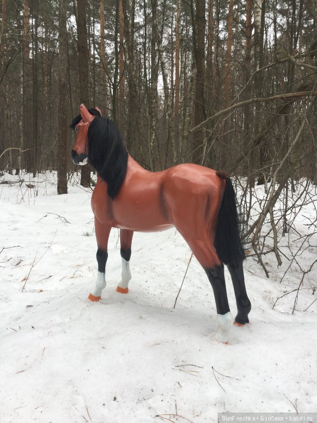 ООАК лошади our generation 50 см или просто "нельзя ставить крест на лошади если у неё сломана нога" (фото 4)