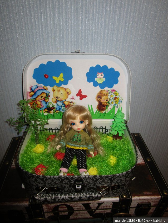 Опять мой чемоданчик — Кукольная миниатюра своими руками: еда