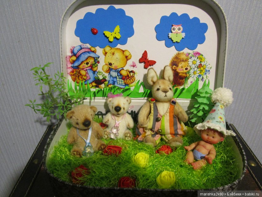 Опять мой чемоданчик — Кукольная миниатюра своими руками: еда