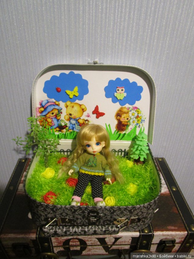 Опять мой чемоданчик — Кукольная миниатюра своими руками: еда