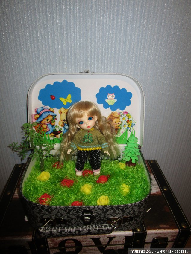 Опять мой чемоданчик — Кукольная миниатюра своими руками: еда