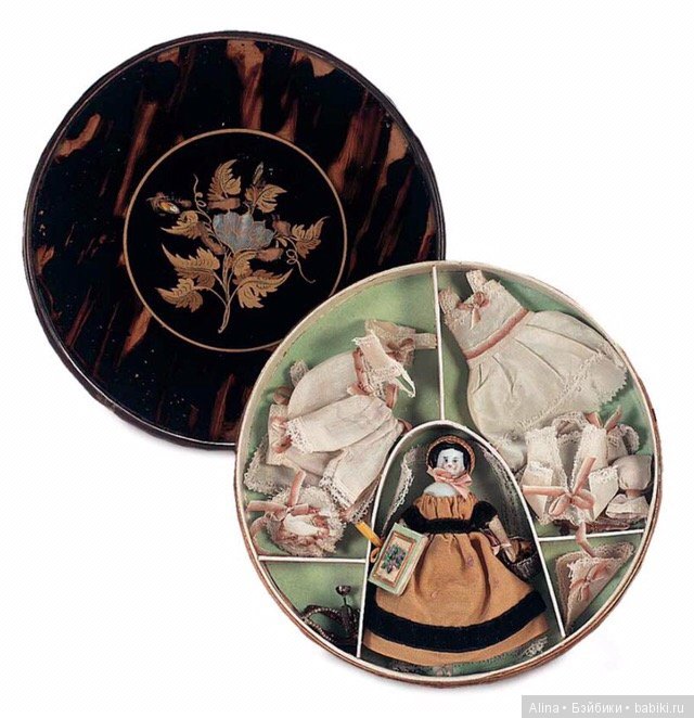 Антикварные куколки-малышки в подарочных наборах, Германия и Франция (1875 - 1909 гг.) (фото 2)