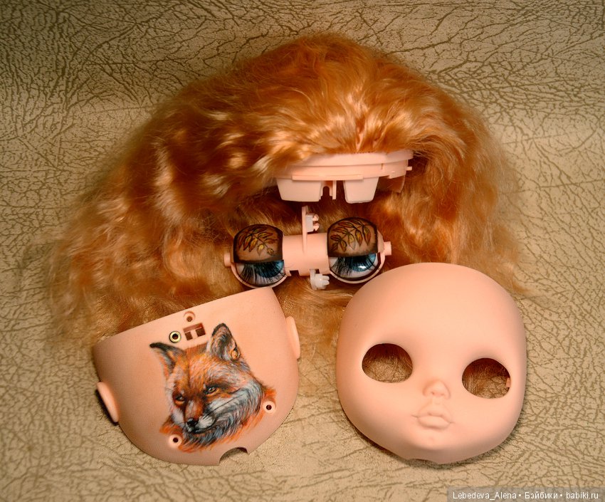 Кастом Блайз (процесс) — ООАК и репейнт игровых кукол: Bratz (фото 4)