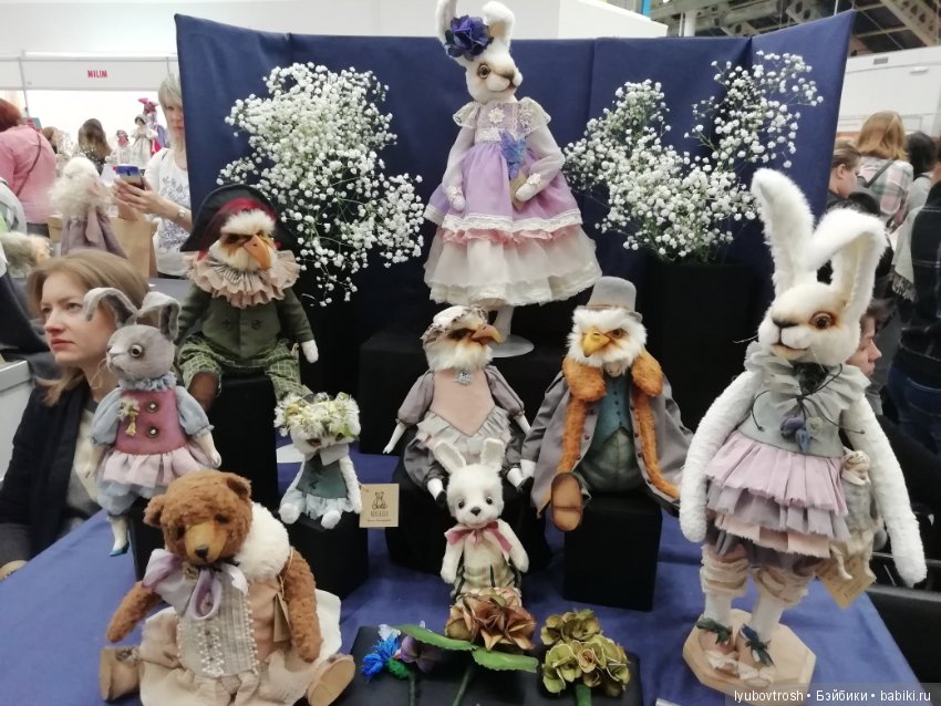 "VII Международный Весенний Бал Авторских Кукол" Москва 2019. Послесловие (фото 10)