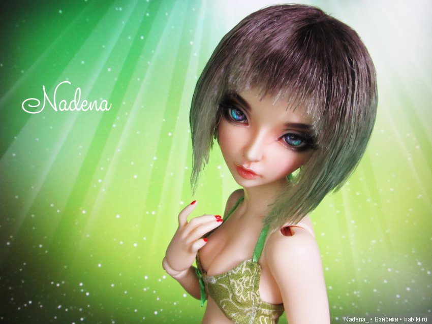 Коричнево-зелёный паричок (фото 4)