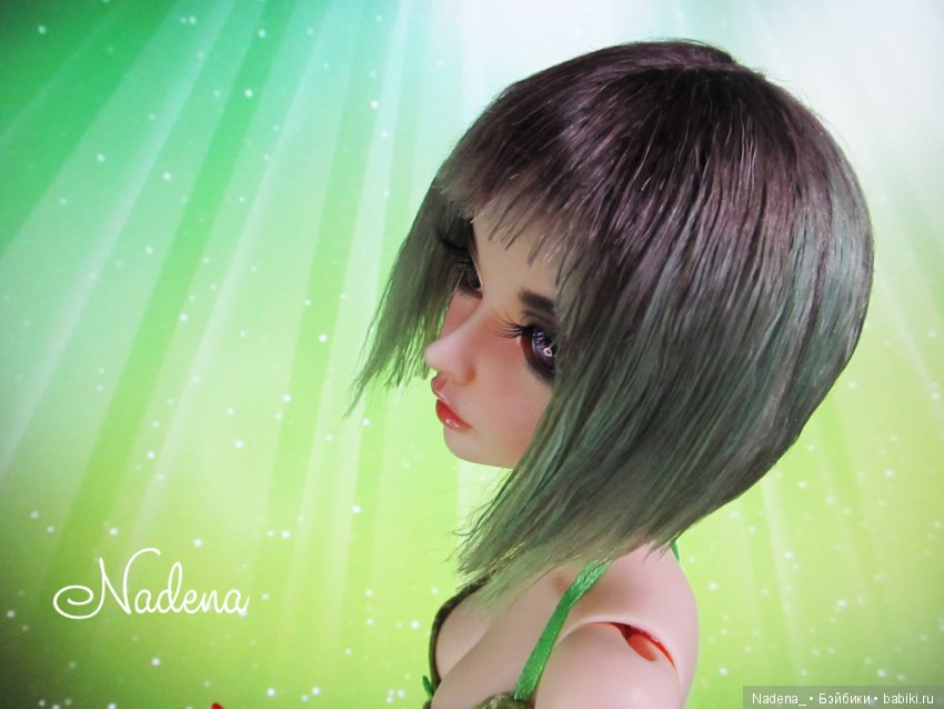 Коричнево-зелёный паричок (фото 3)