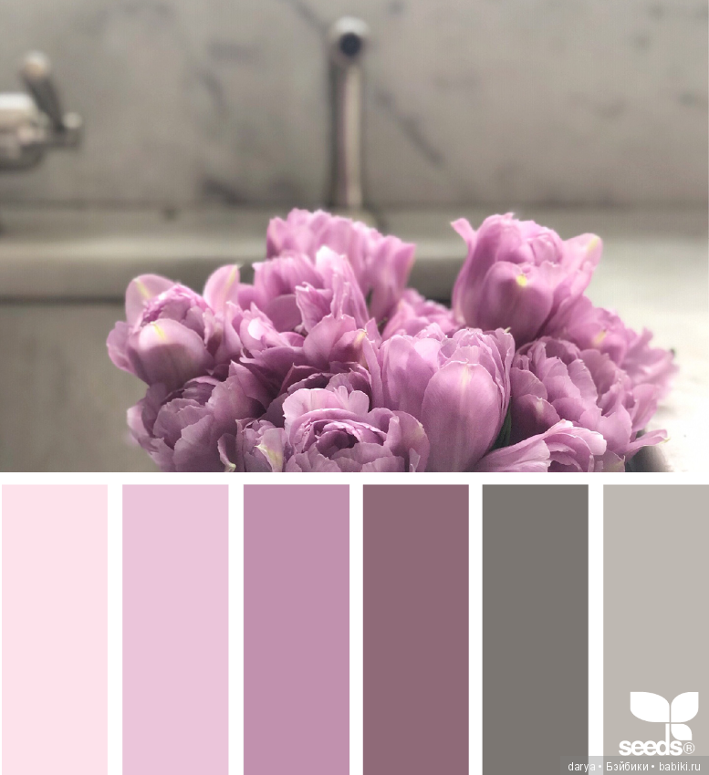 Природа, цветы. Сочетание цветов