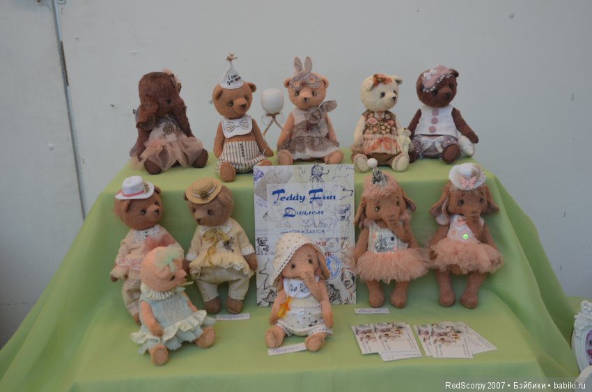 Выставка мишек Тедди и их друзей TeddyFan 2019 в Санкт-Петербурге