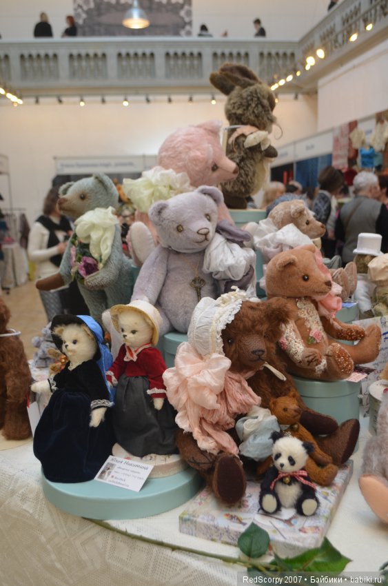 Выставка мишек Тедди и их друзей TeddyFan 2019 в Санкт-Петербурге