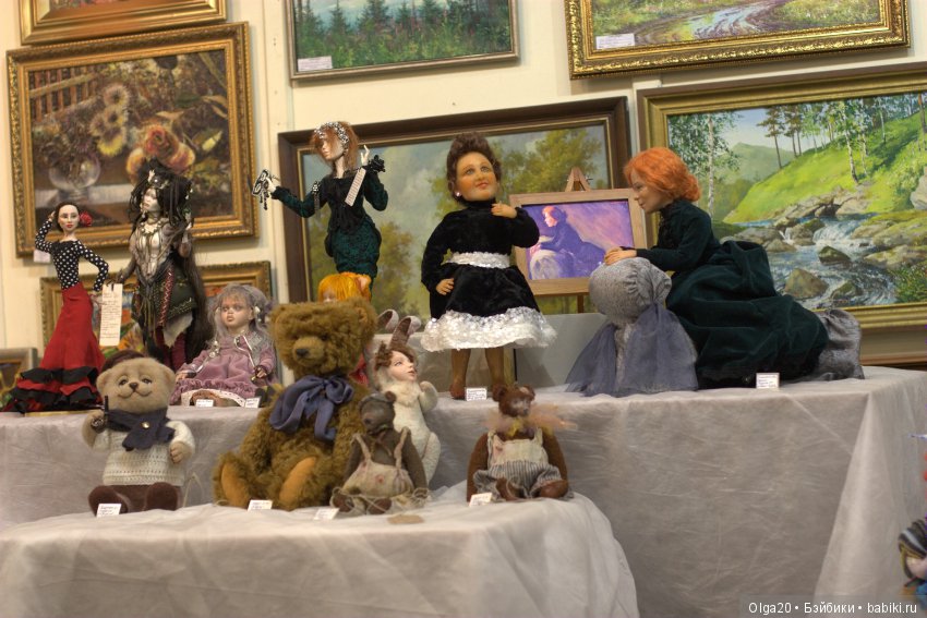 Выставка-продажа авторских кукол в Новосибирске