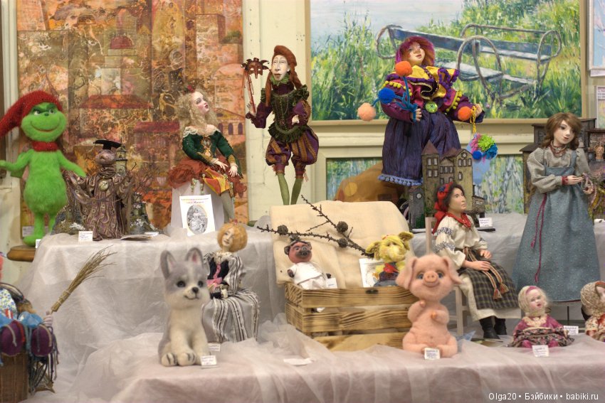 Выставка-продажа авторских кукол в Новосибирске