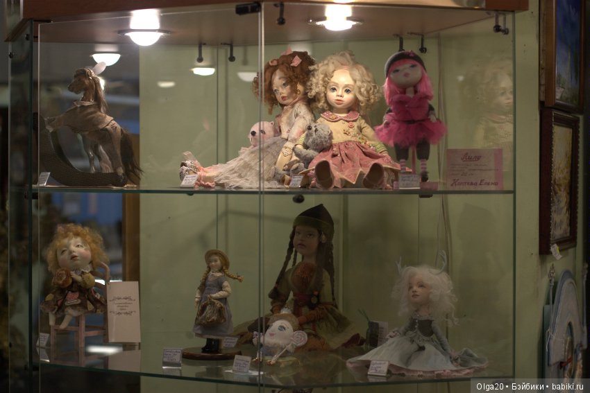 Выставка-продажа авторских кукол в Новосибирске