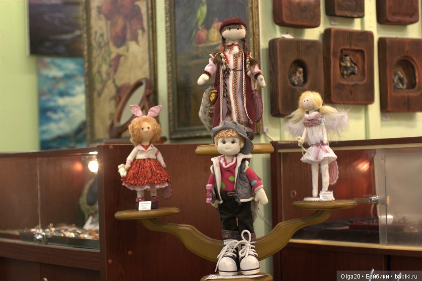 Выставка-продажа авторских кукол в Новосибирске