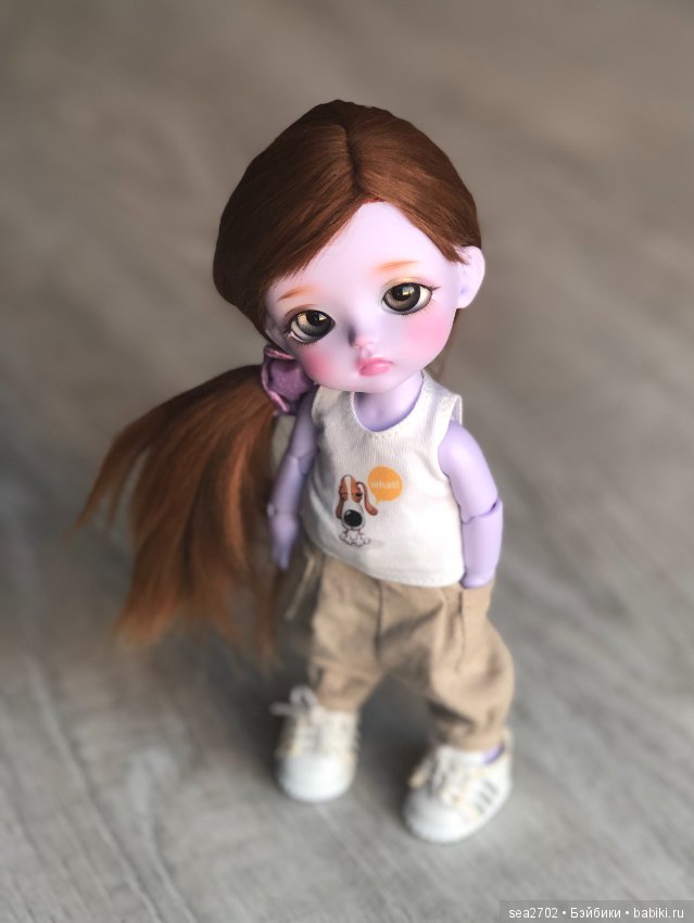 Фиолетовое чудо — Куклы Latidoll (Лати): BJD (БЖД) (фото 4)