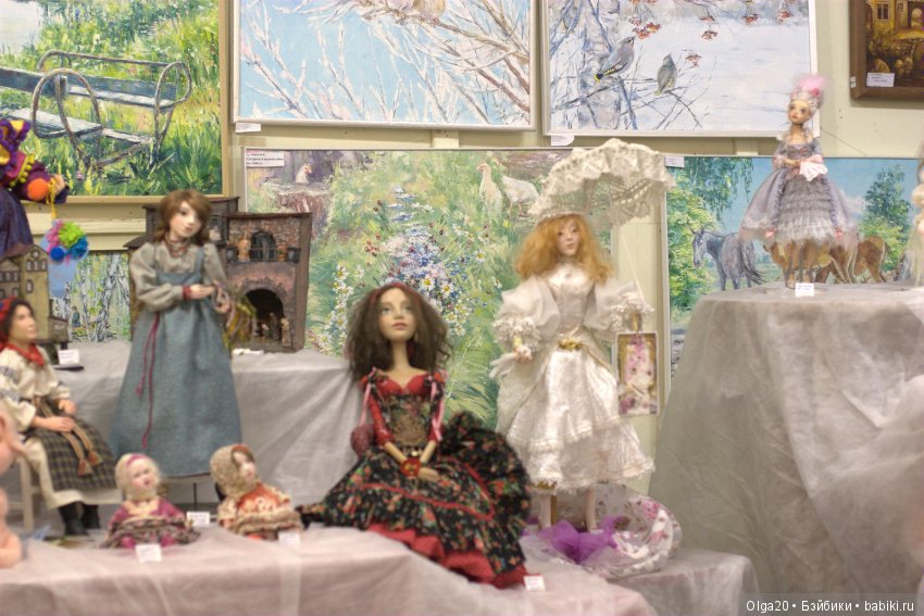 Выставка-продажа авторских кукол в Новосибирске