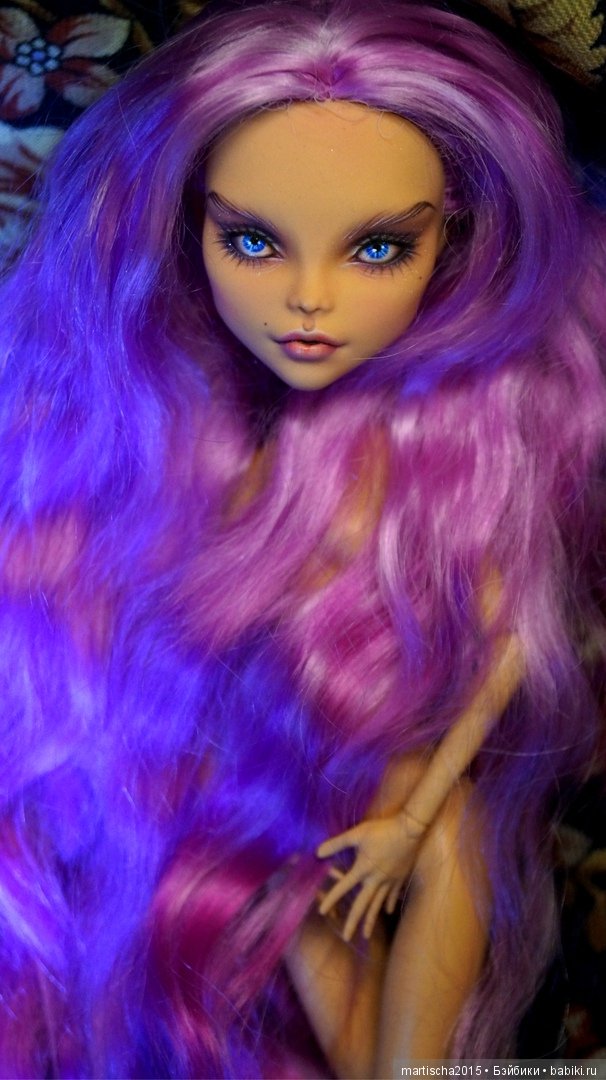 Работы март 2019 1часть — ООАК Monster High и Ever After High: репейнт (фото 10)